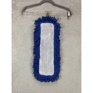 Microfiber‎ Home Dust Mop Pad Grey Blue Cleaner Floor 18" Pack of 12 NEW